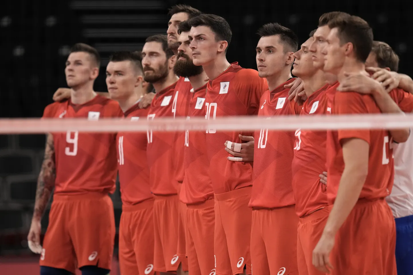 Venemaa võrkpallikoondis Tokyo olümpial.