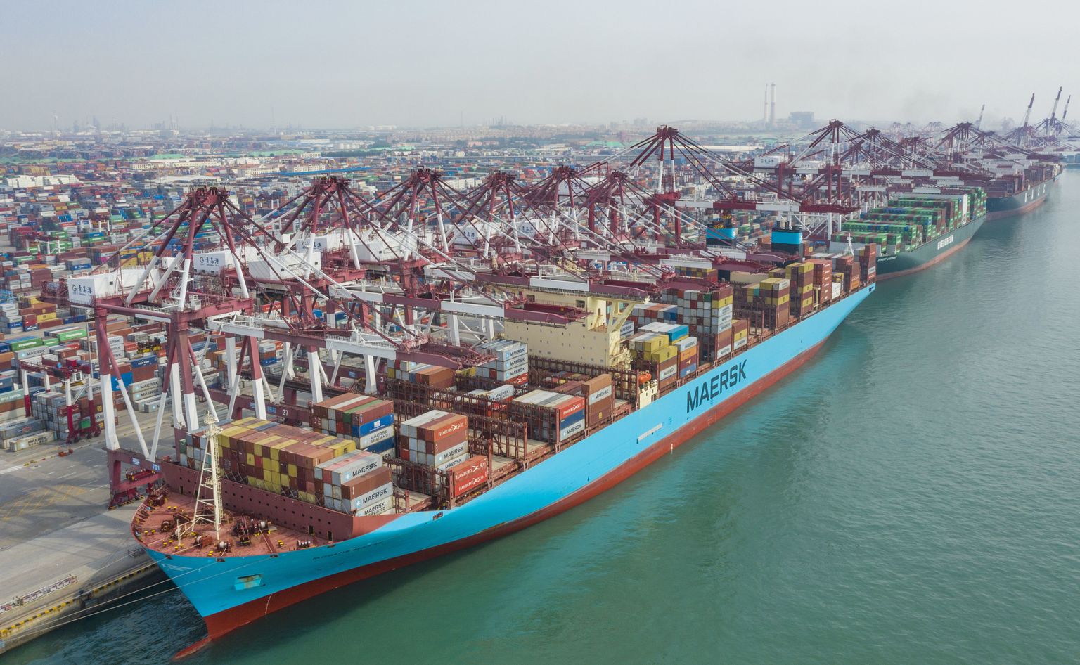 На фото торговый порт Шангунь. Фото иллюстративное.