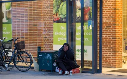 Mustlane kerjamas. Foto: Jaanus Lensment