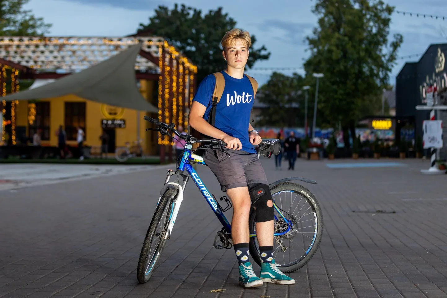 Kolm kuud Wolti toidukullerina töötanud Kaimar Tauri Tamm sai esimese töökogemuse 14-aastasena malevas.