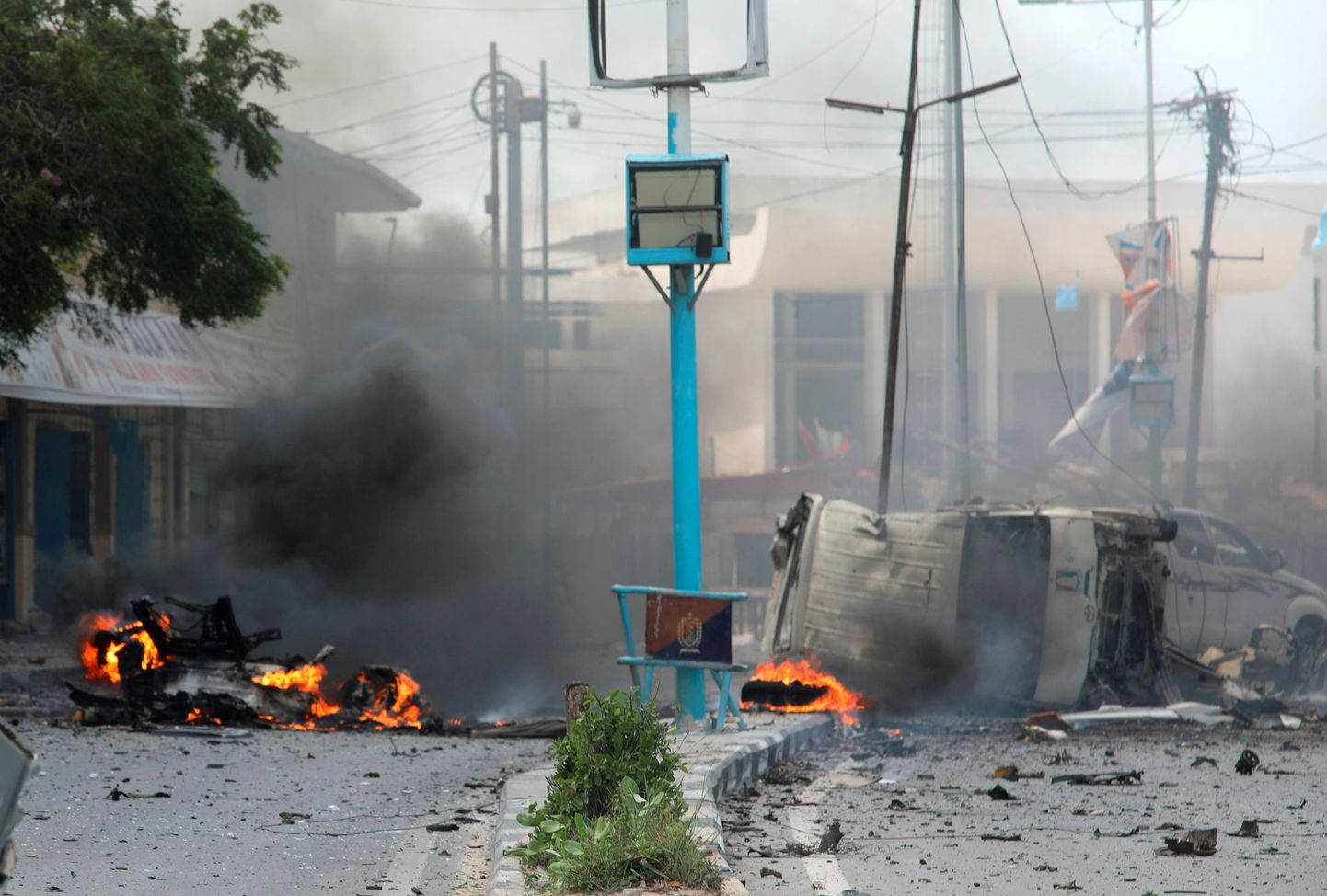 Al-Shabaabi korraldatud plahvatus SOmaalias.