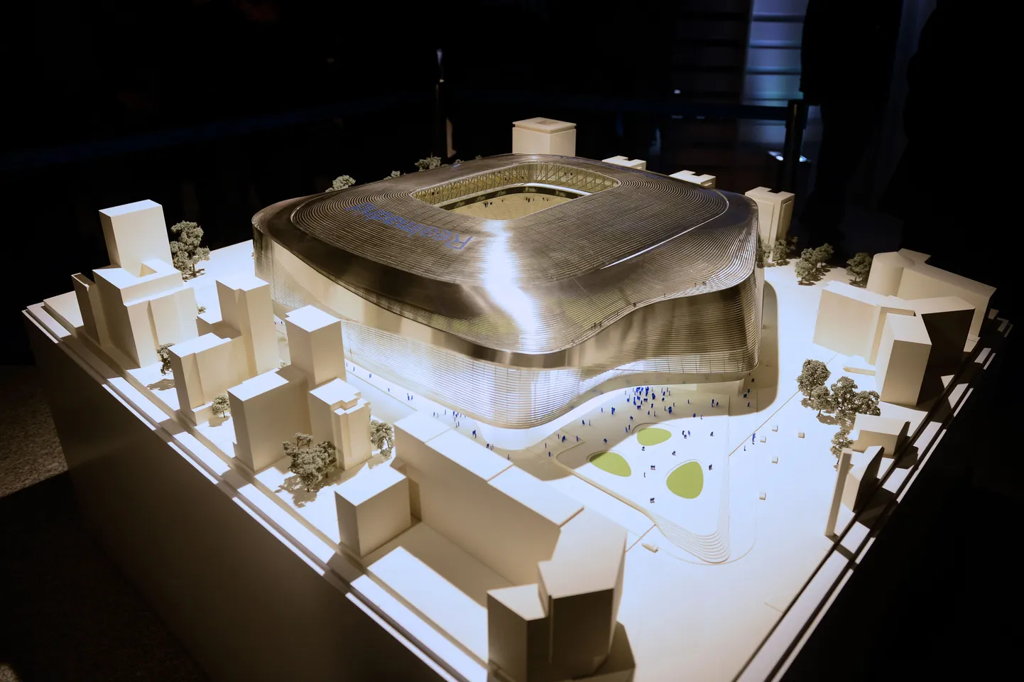 Bernabeu uue staadioni makett.