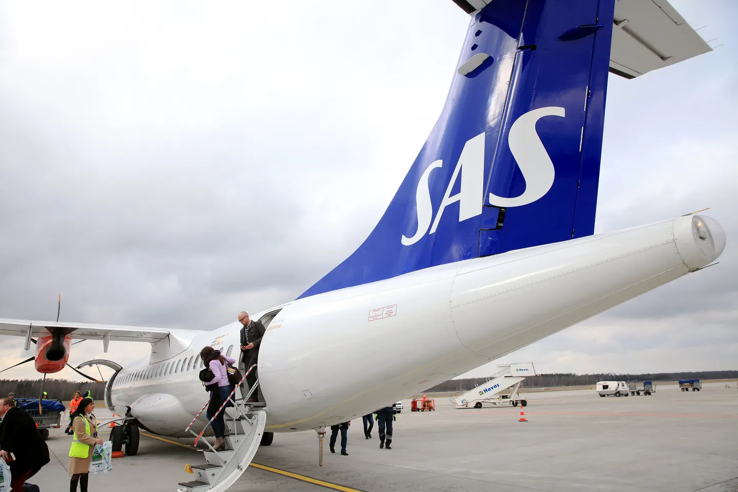 Самолет SAS.