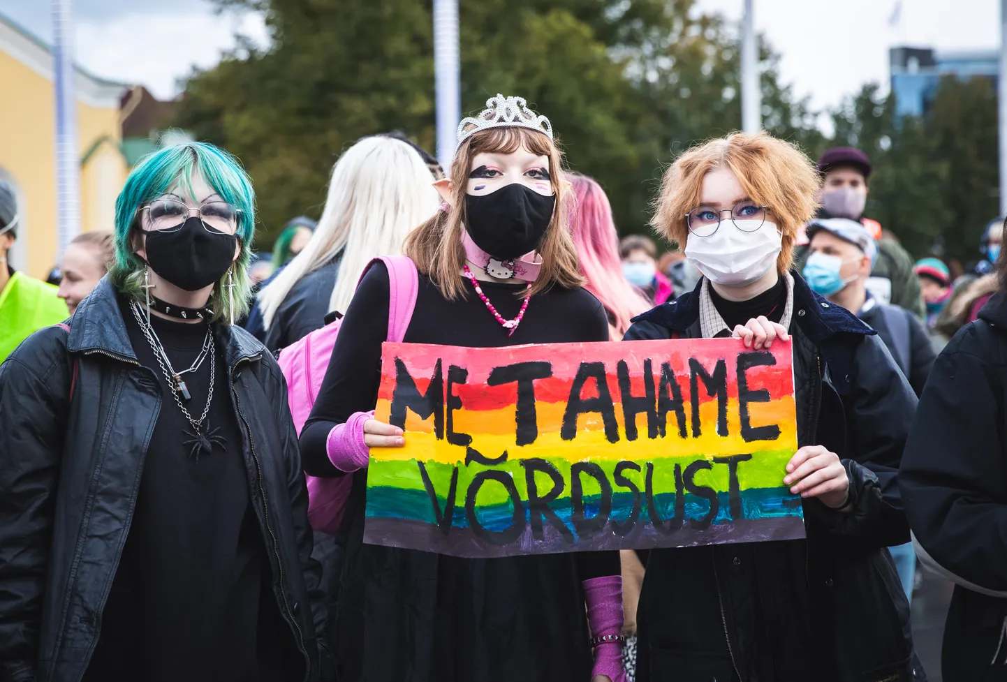 Heameeleavaldus Kõigi Õigus Abielule. 18.oktoobril väljendati Tallinna Vabaduse väljakul oma toetust Eesti LGBT+ kogukonnale ning kõigi kooseluvormide võrdsustamisele.