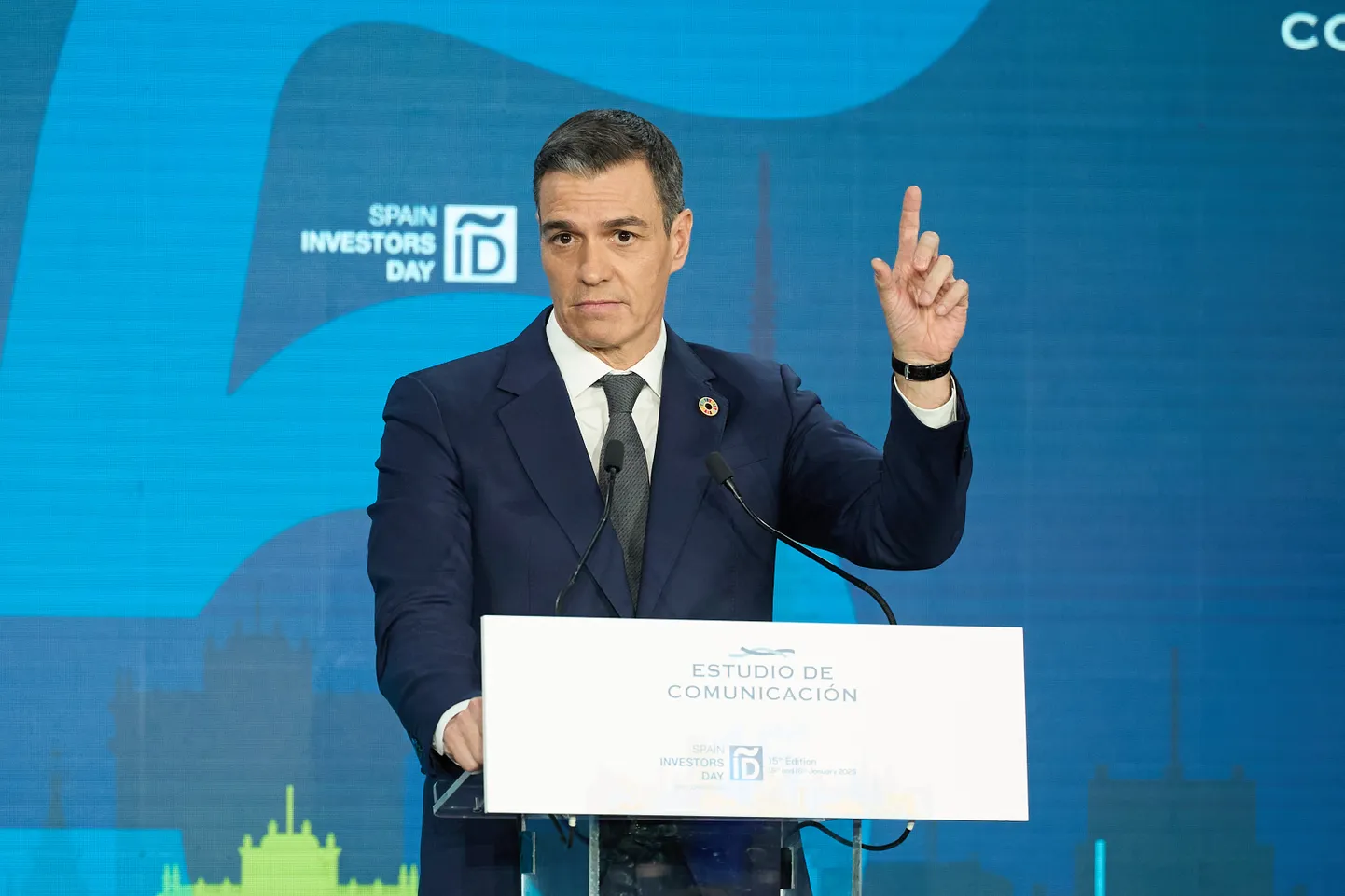 Hispaania peaminister Pedro Sánchez.