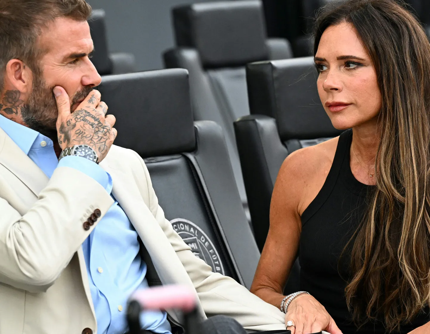 David ja Victoria Beckham.