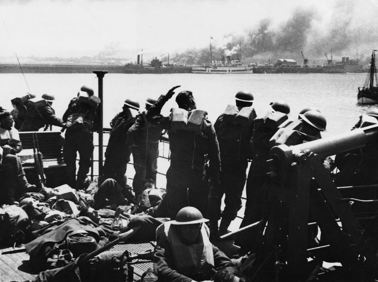 Liitlasvägede evakueerimine 1940. aasta mais Prantsusmaalt Dunkerque'ist