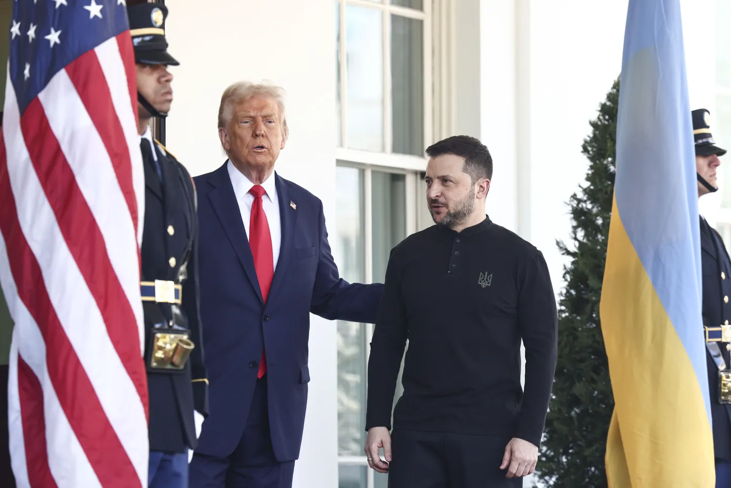 USA president Donald Trump võõrustas veebruari lõpus Ukraina riigipead Volodõmõr Zelenskõid.