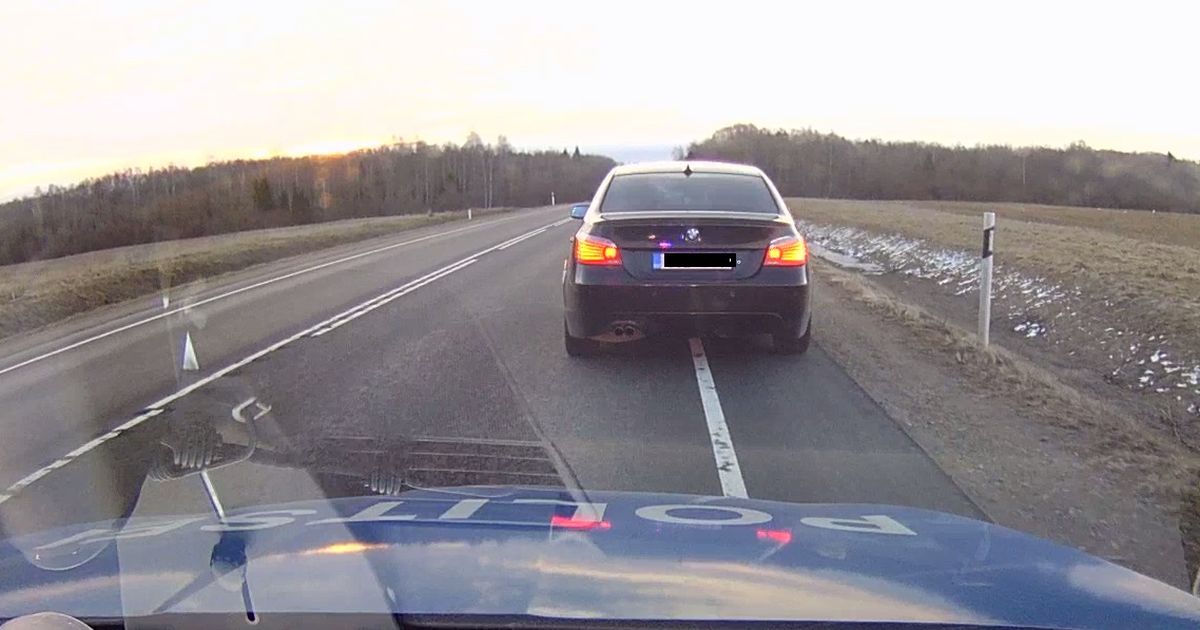 Perjatsi külas kihutanud joobes algaja juht sai kaks nädalat aresti