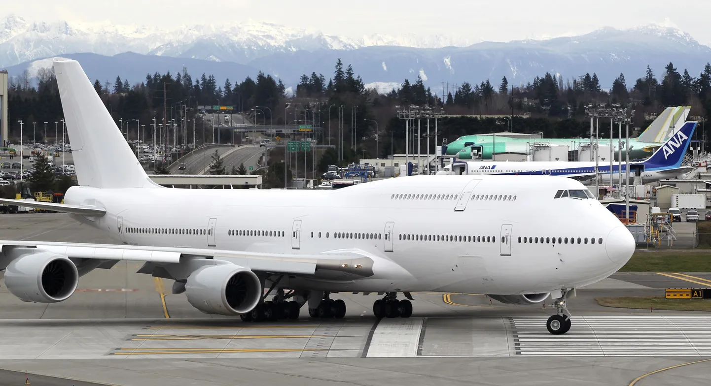 Boeing 747-8.