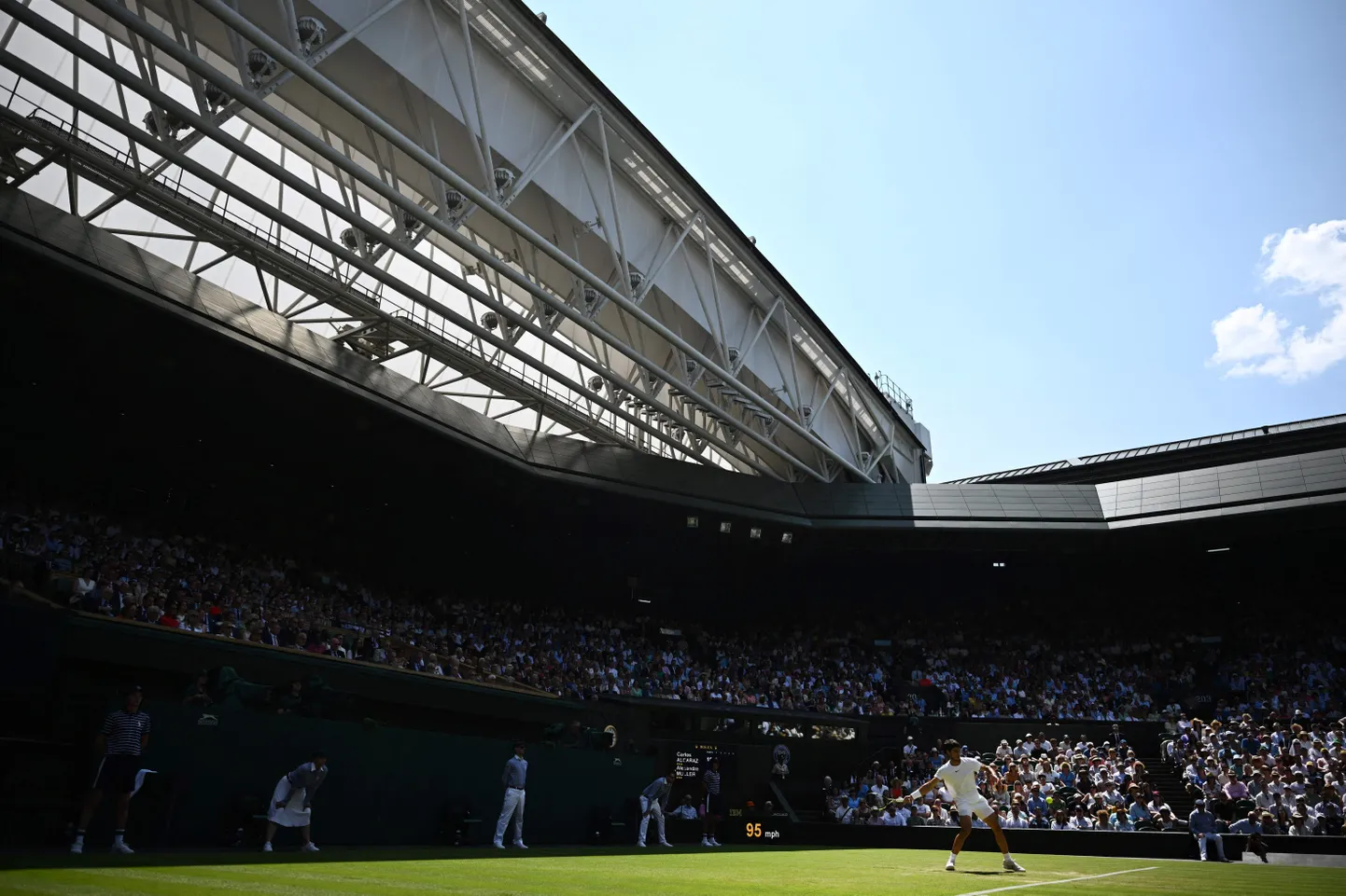 Wimbledoni turniiri peaväljak.
