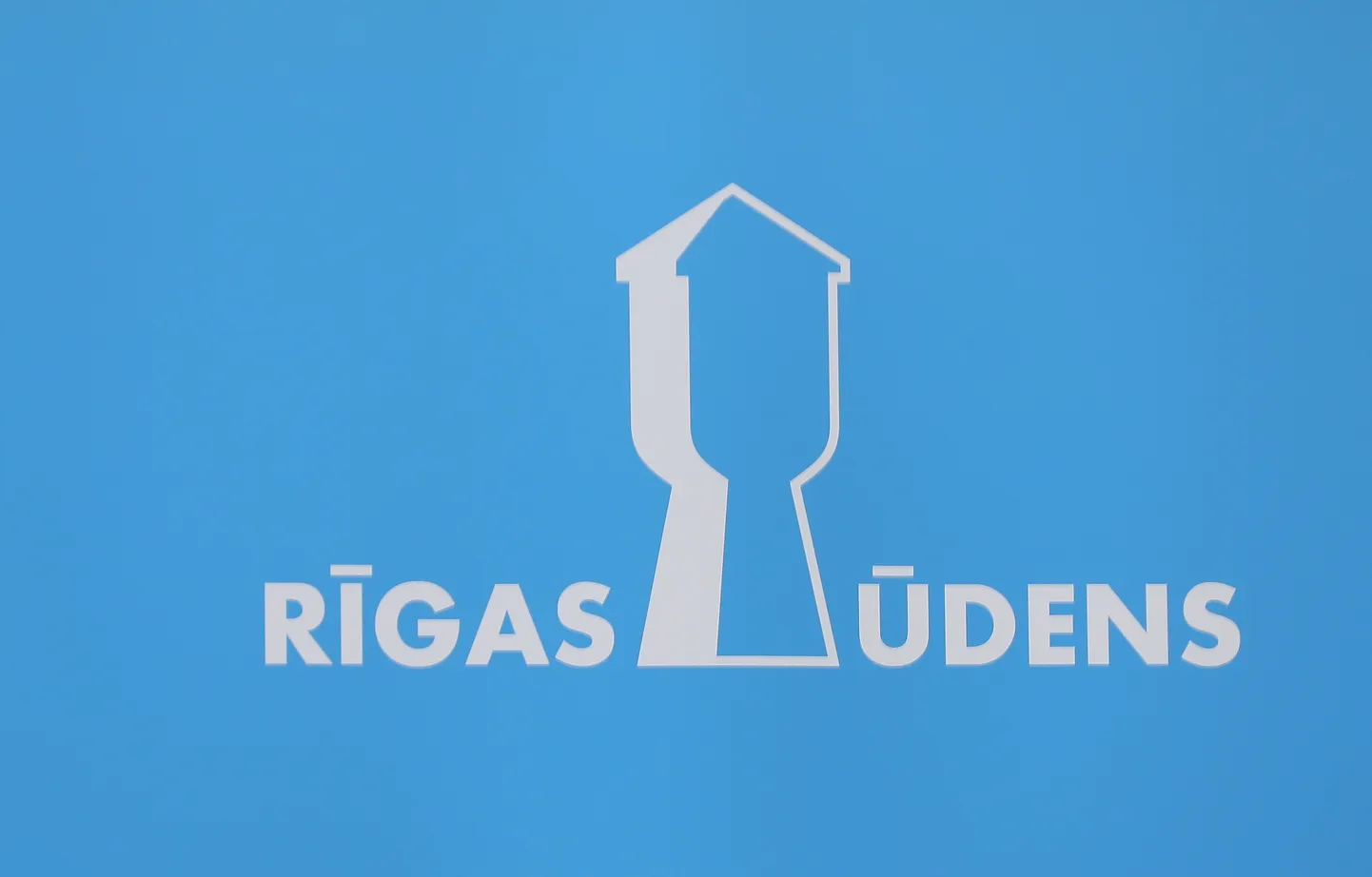 SIA "Rīgas ūdens" logo.