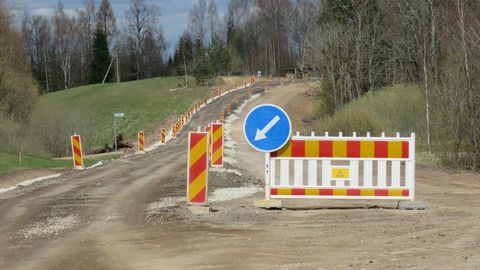 Esmaspäeval on maakonnas kahel teelõigul liikluspiirang