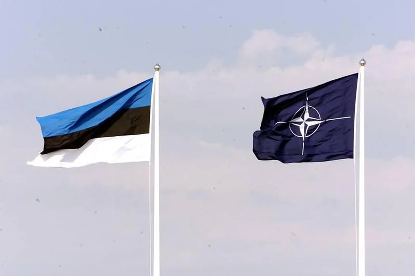 Eesti ja NATO lipud