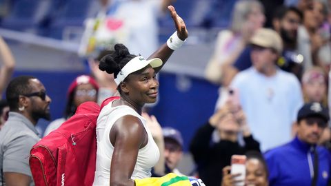 «Ei ole lihtne öösel mängida.» 46-aastane Venus Williams ei jõudnud avaringist kaugemale