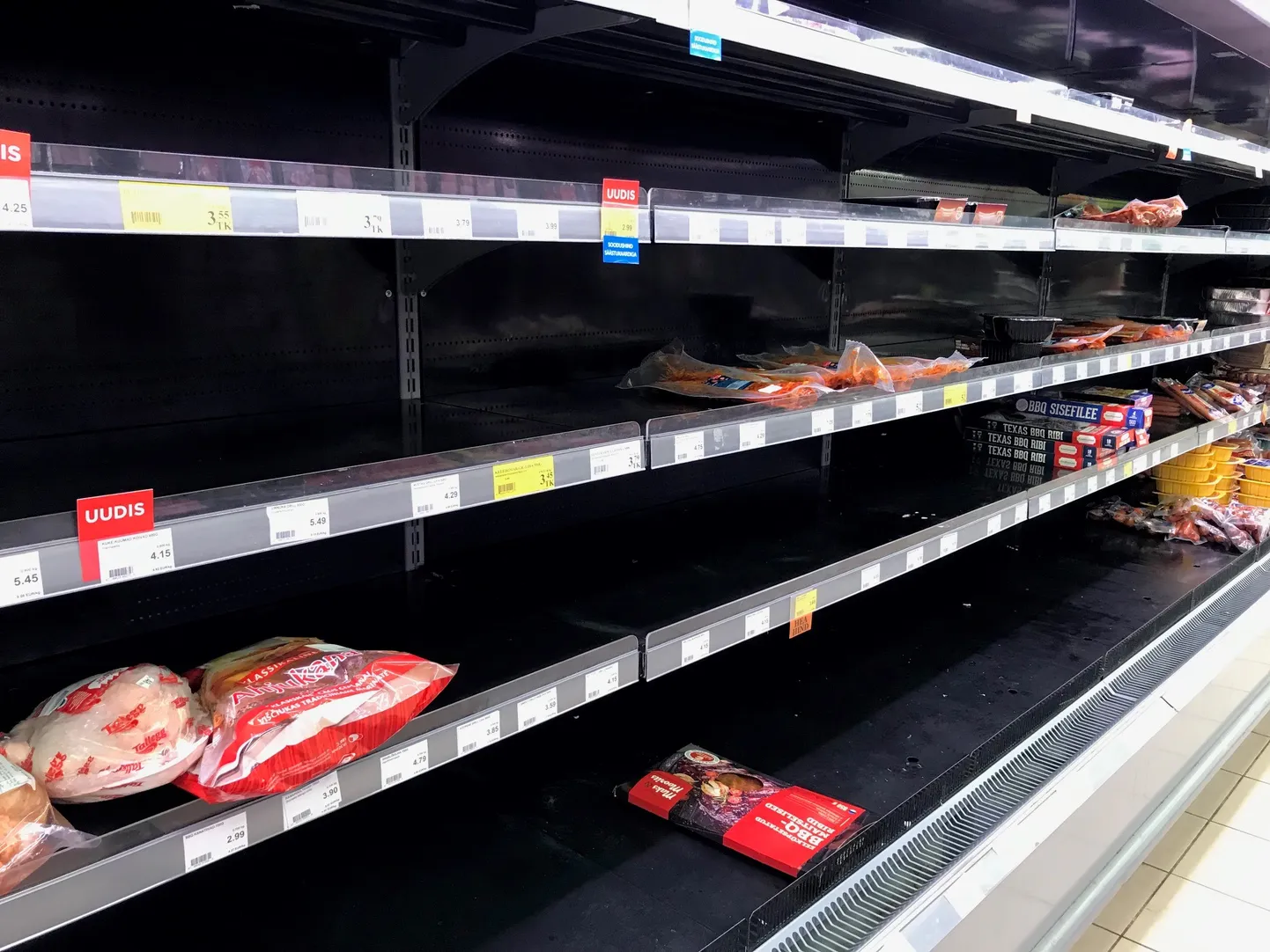 Grillhooaeg on alanud: lihalett osteti tühjaks