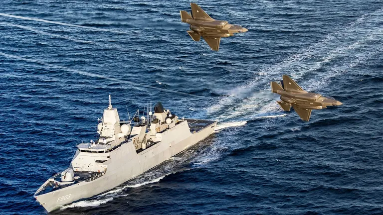 Hollandi merepatrull ja F-35 hävitajaid suudavad kiiresti koguda informatsiooni õhus ja merel.