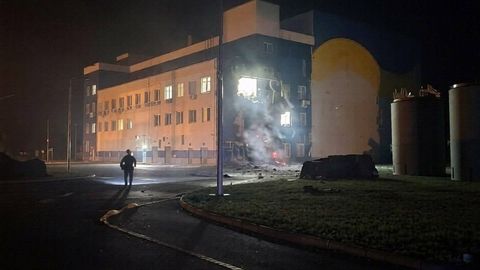 Krievijas drona uzbrukumā Čornobiļā trāpīts kodoldegvielas g