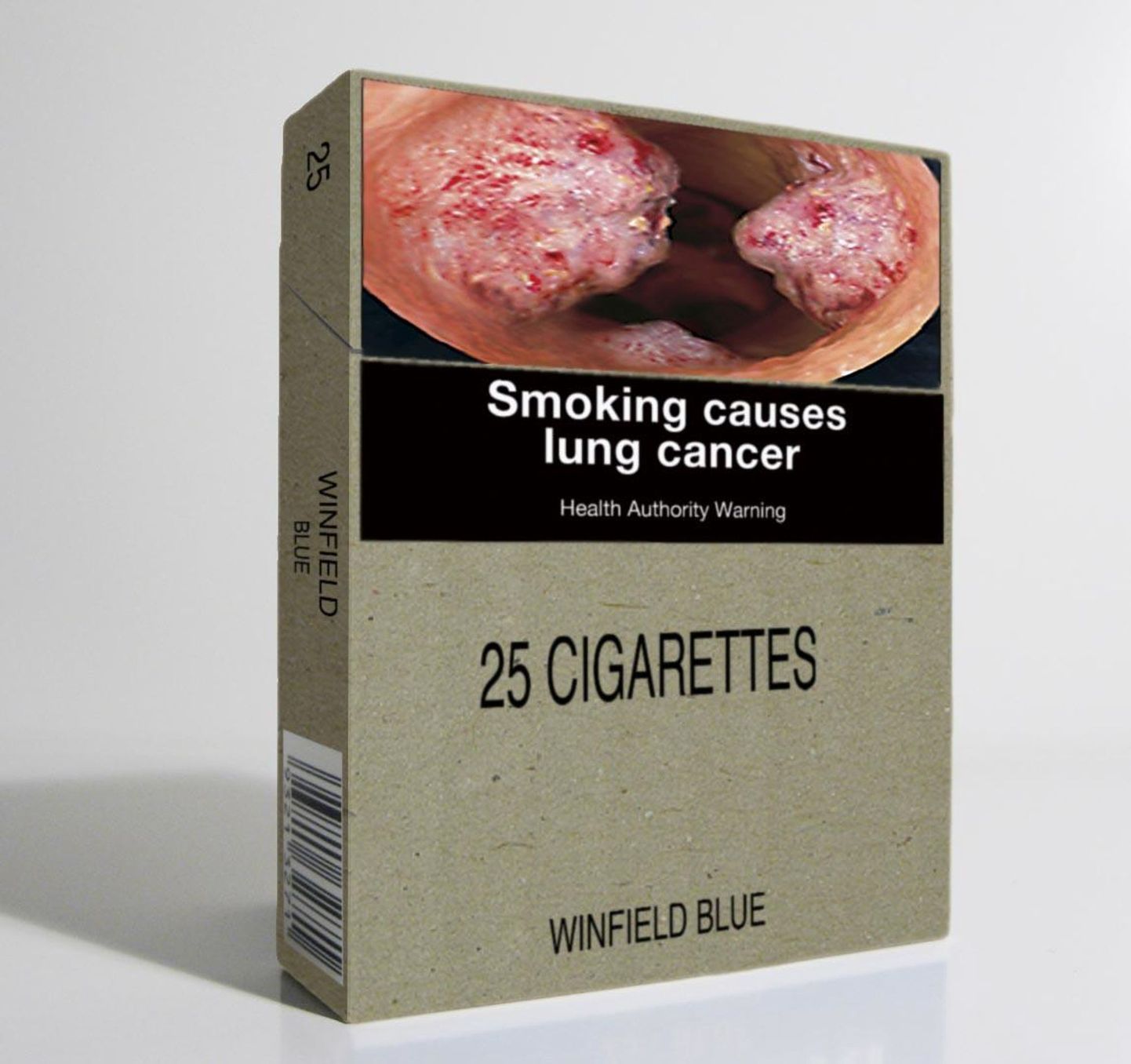 Именно так теперь будут выглядеть пачки сигарет в Австралии