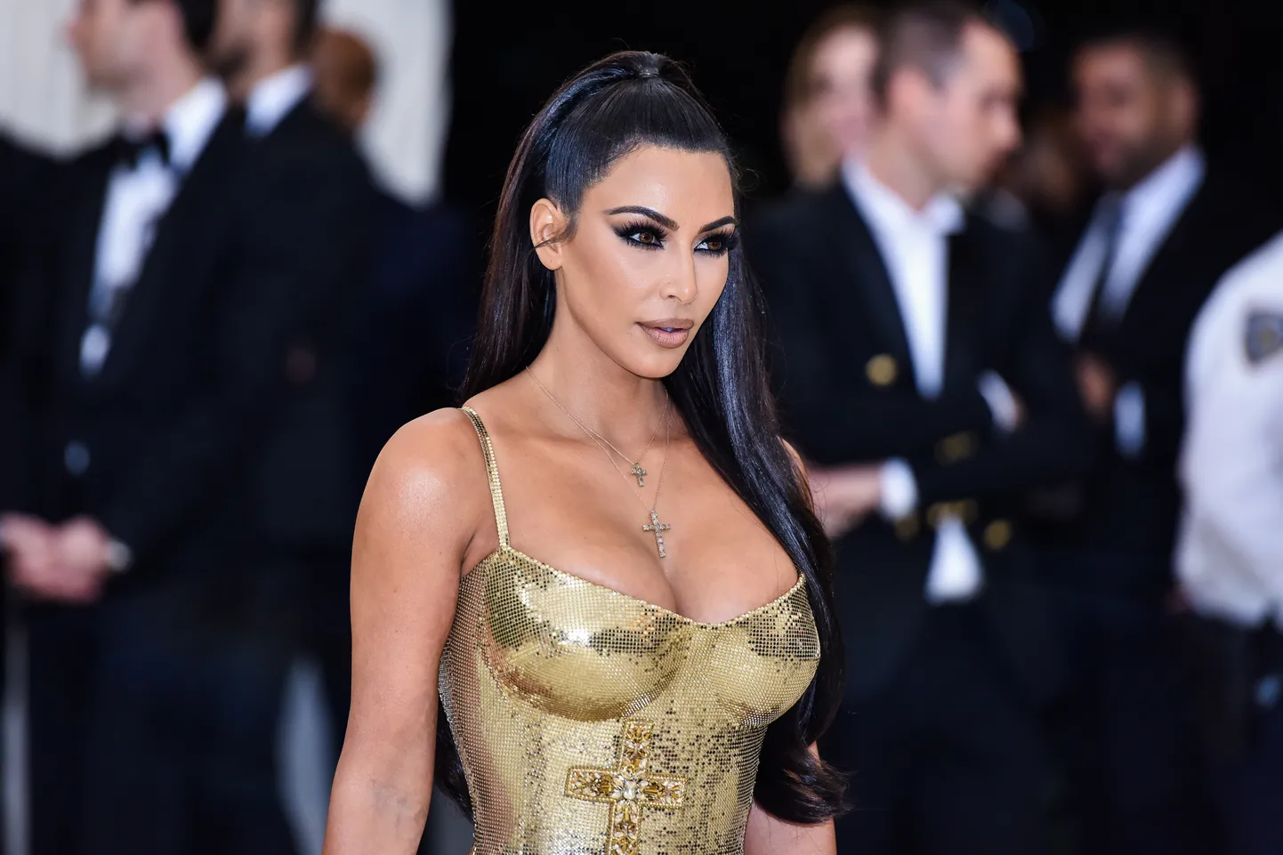 Kim Kardashian West.