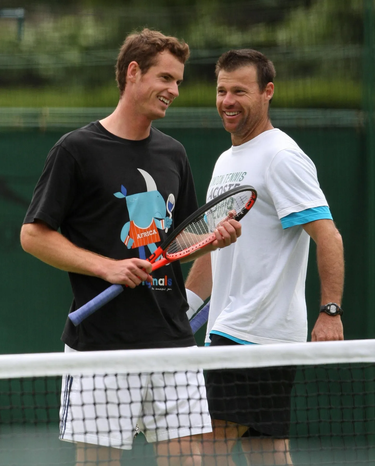 Andy Murray (vasakul) ja Miles Maclagan.