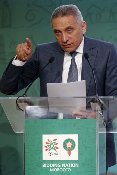 Maroko kandidatuuri juht Moulay Hafid Elalamy.