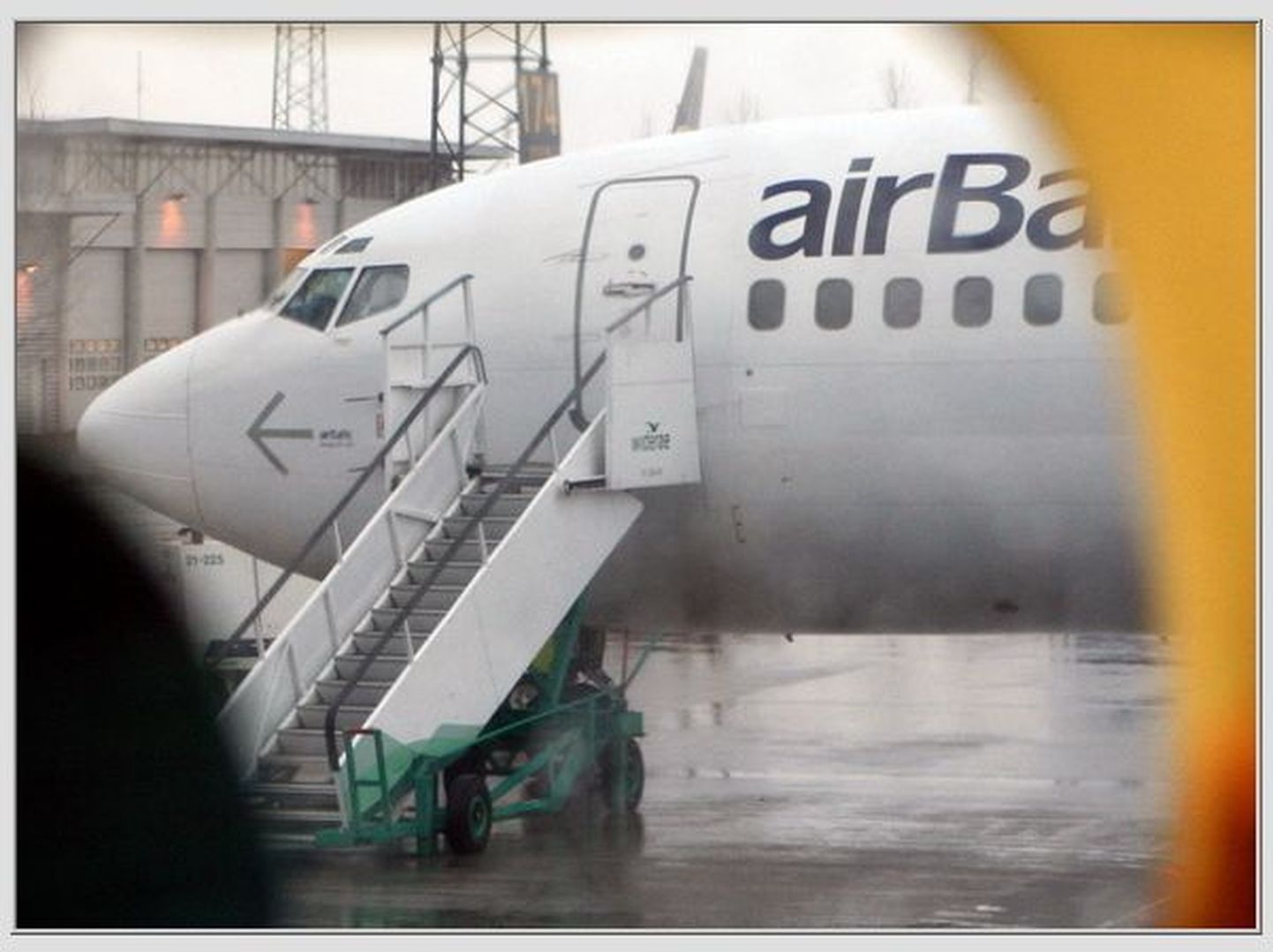 Lennufirma Airbaltic lennuk.