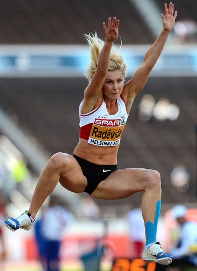 Ineta Radēviča profesionālajā sportā bija cīnītāja!