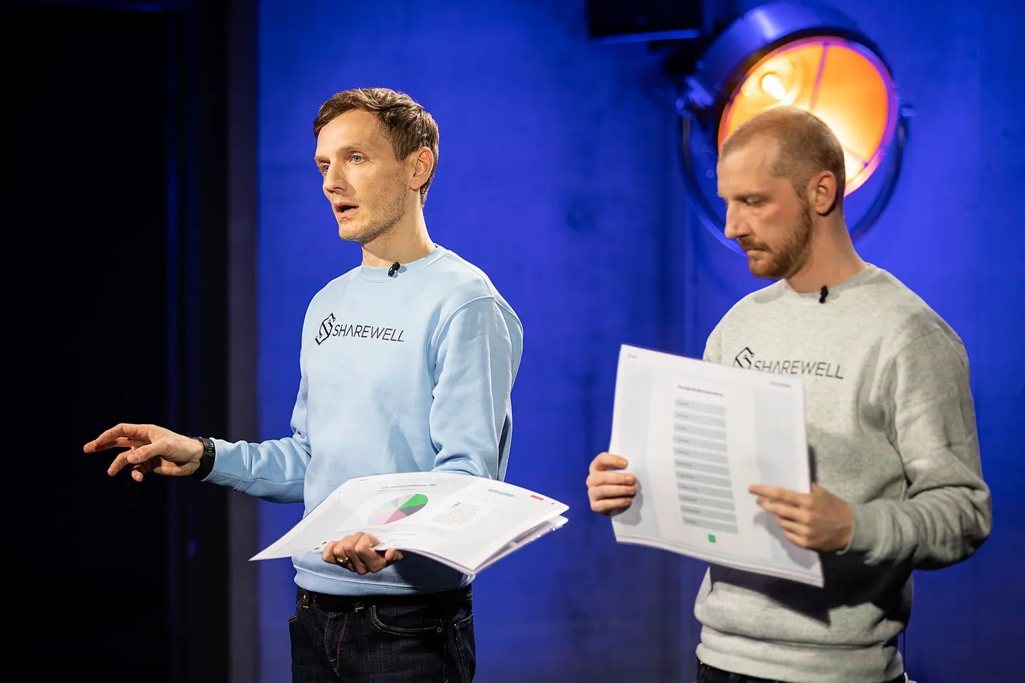 Sharewelli kaasasutajad Sten Kreisberg (vasakul) ning Igor Murujev.