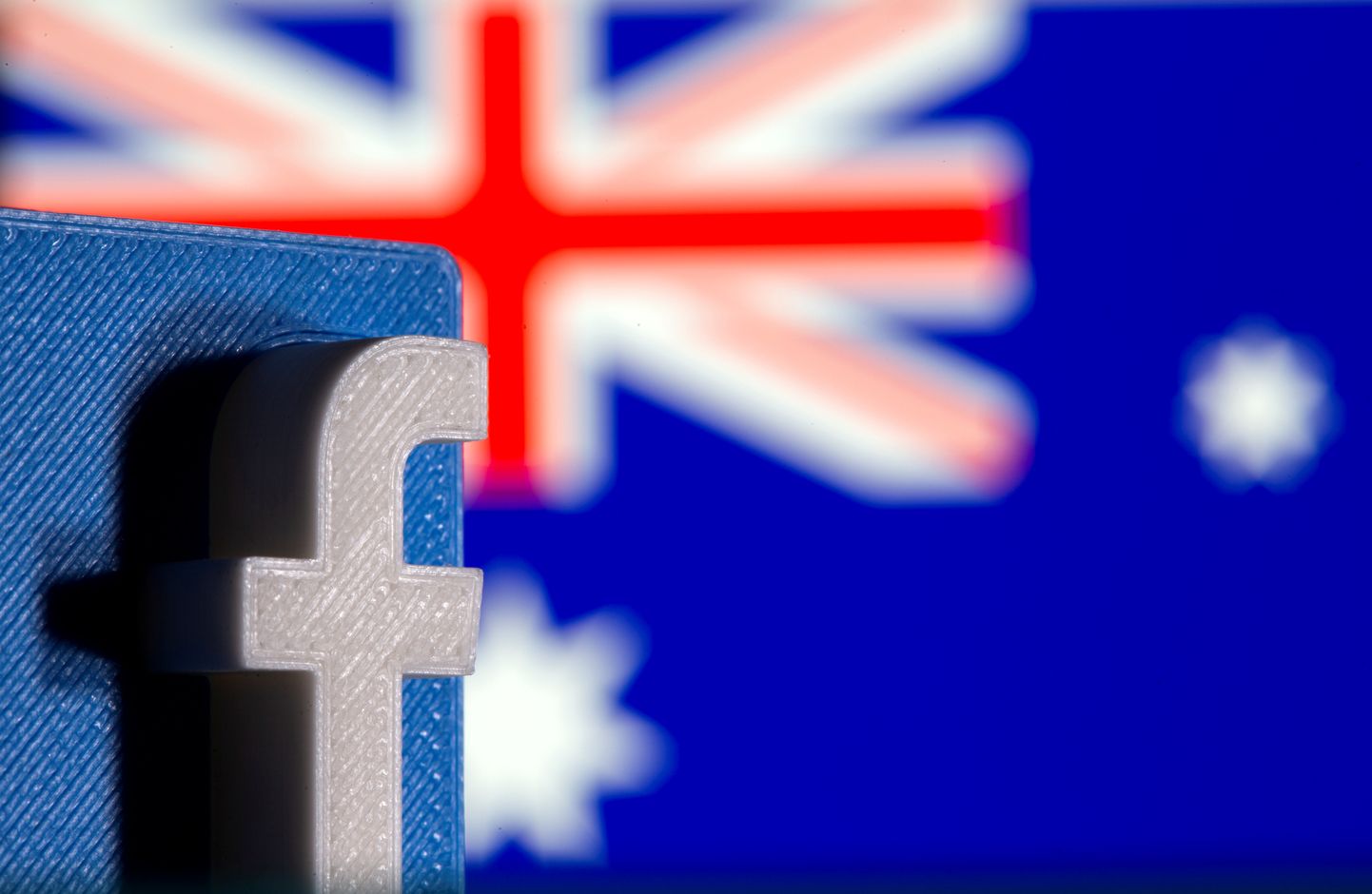 Facebook ja Austraalia lipp