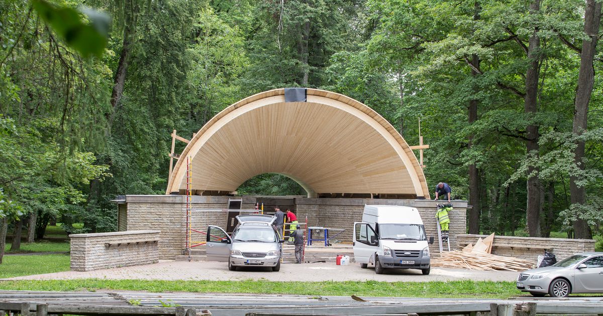 Pühapäevaks kavandatud Jõhvi laululava avakontsert jääb ära