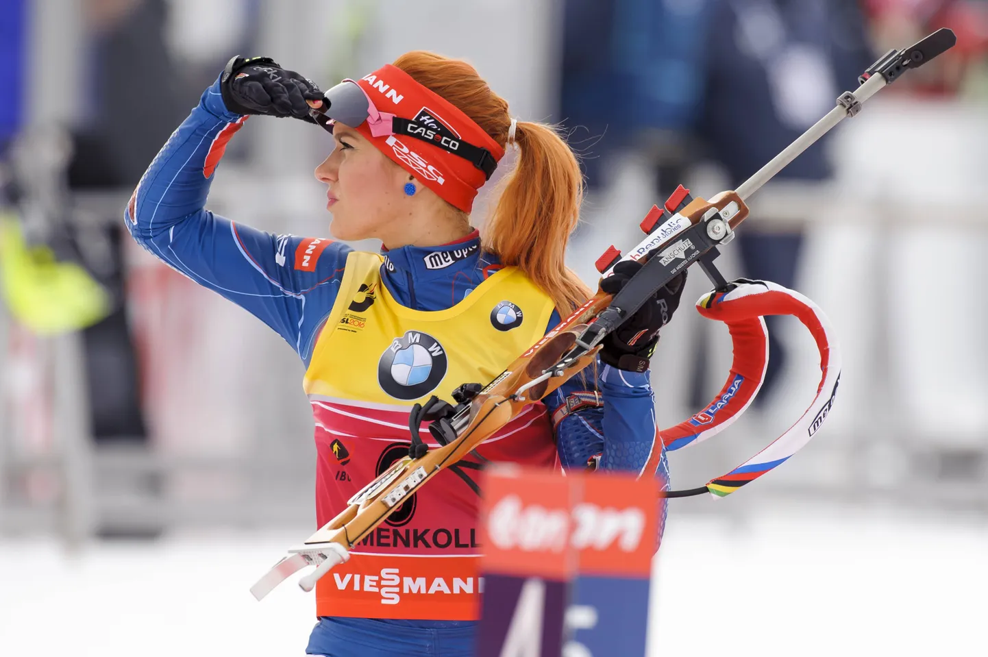 Gabriela Soukalová 2016. aastal Oslo MMil.