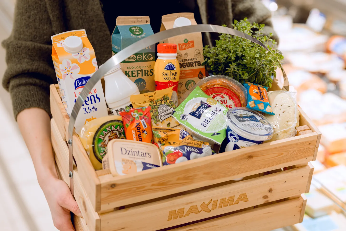 Молочные продукты местного производства. Иллюстративное фото.