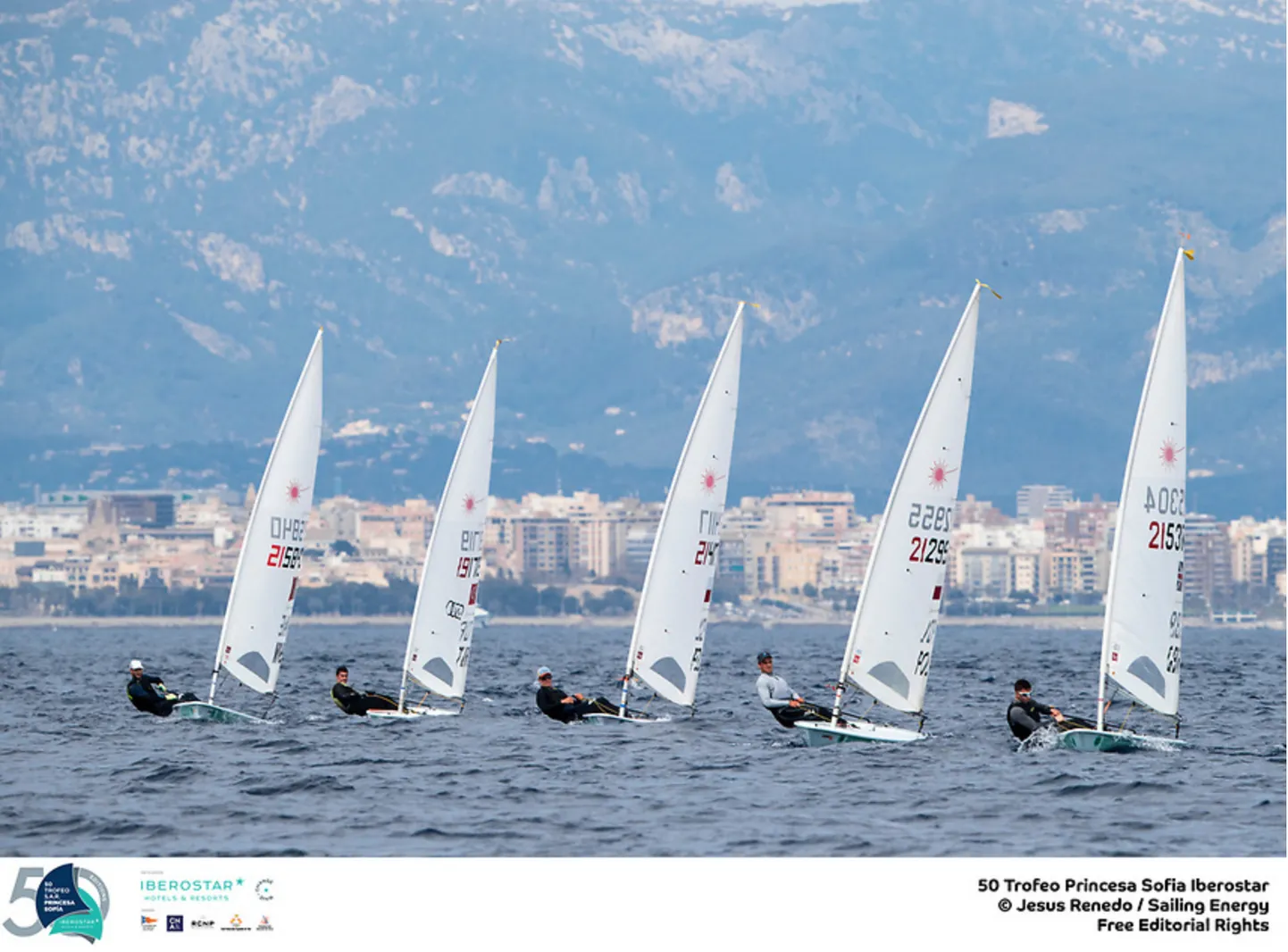 Laser klassi start. Trofeo S.A.R. Princesa Sofia Iberostar 2019