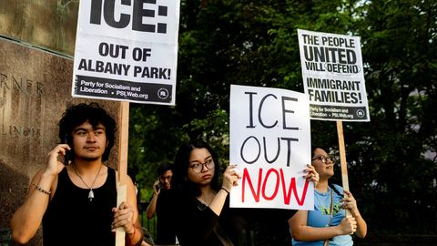 USAs mõisteti ICEi-vastastele meeleavaldajatele kuni sajandi pikkused vanglakaristused