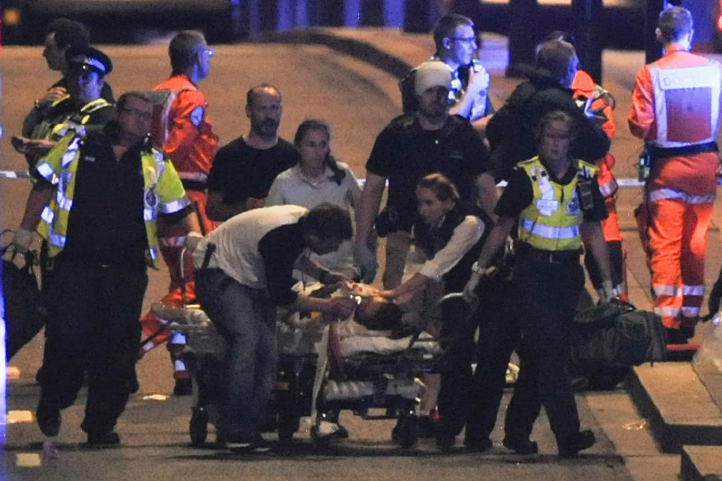 Terrorirünnak Londonis.