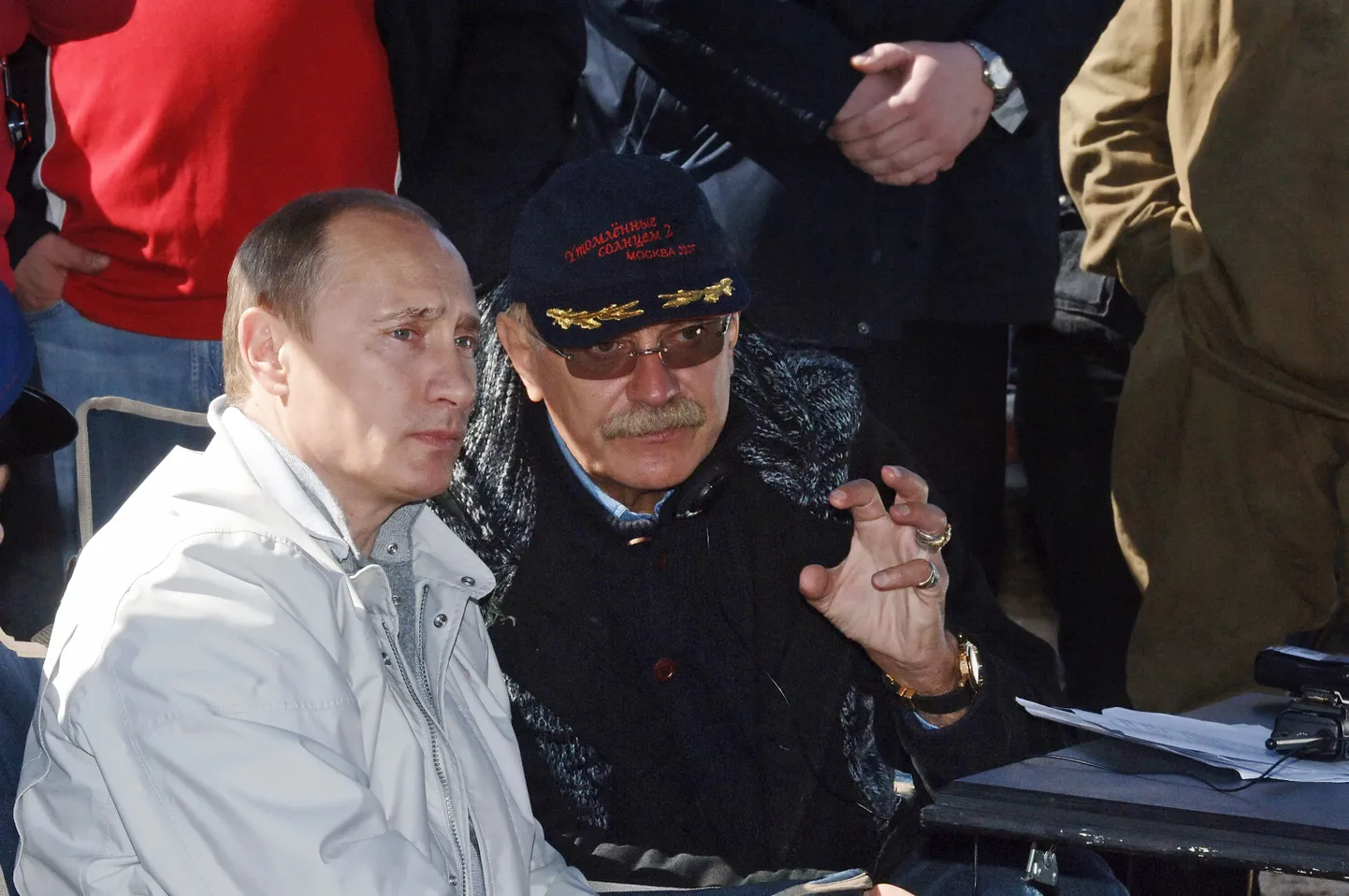 Никита Михалков с Владимиром Путиным.