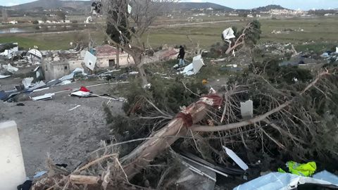 Türgi rannikulinna Çeşmet tabanud tornaado vigastas 16 inimest