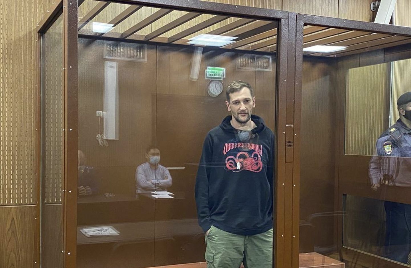 Oleg Navalnõi Moskva Tverskoi kohtus 29. jaanuar 2021.