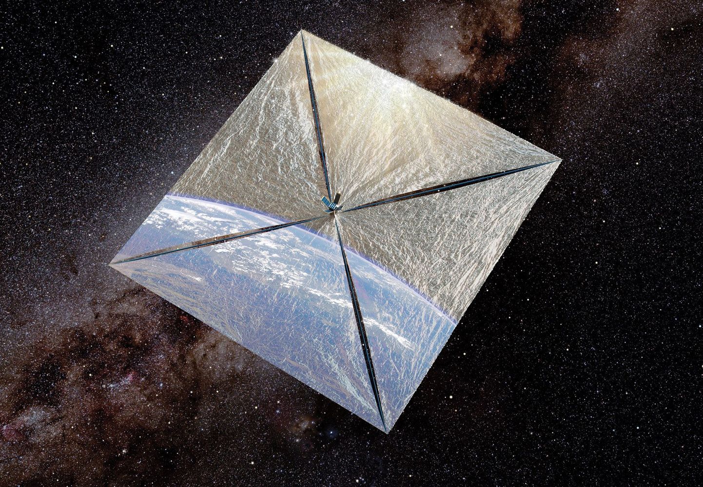 The Planetary Society arvutijoonis LightSail-1 sondist