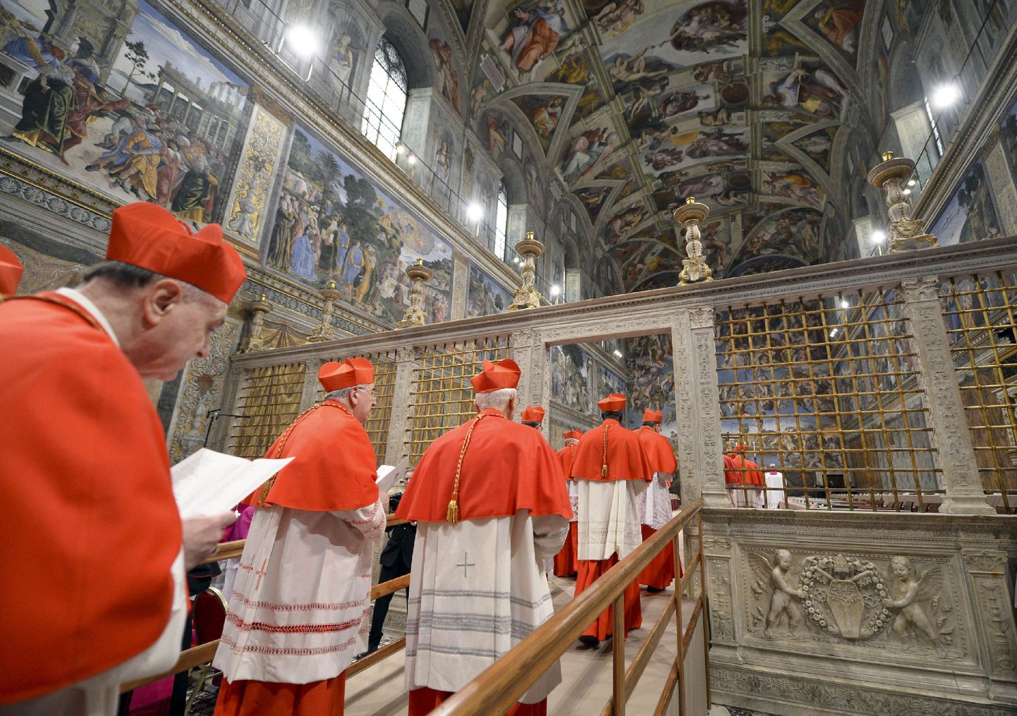 Кардиналы в Ватикане