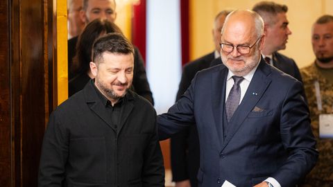 Karis kohtumisel Zelenskõiga: Eesti on pühendunud Ukraina toetamisele