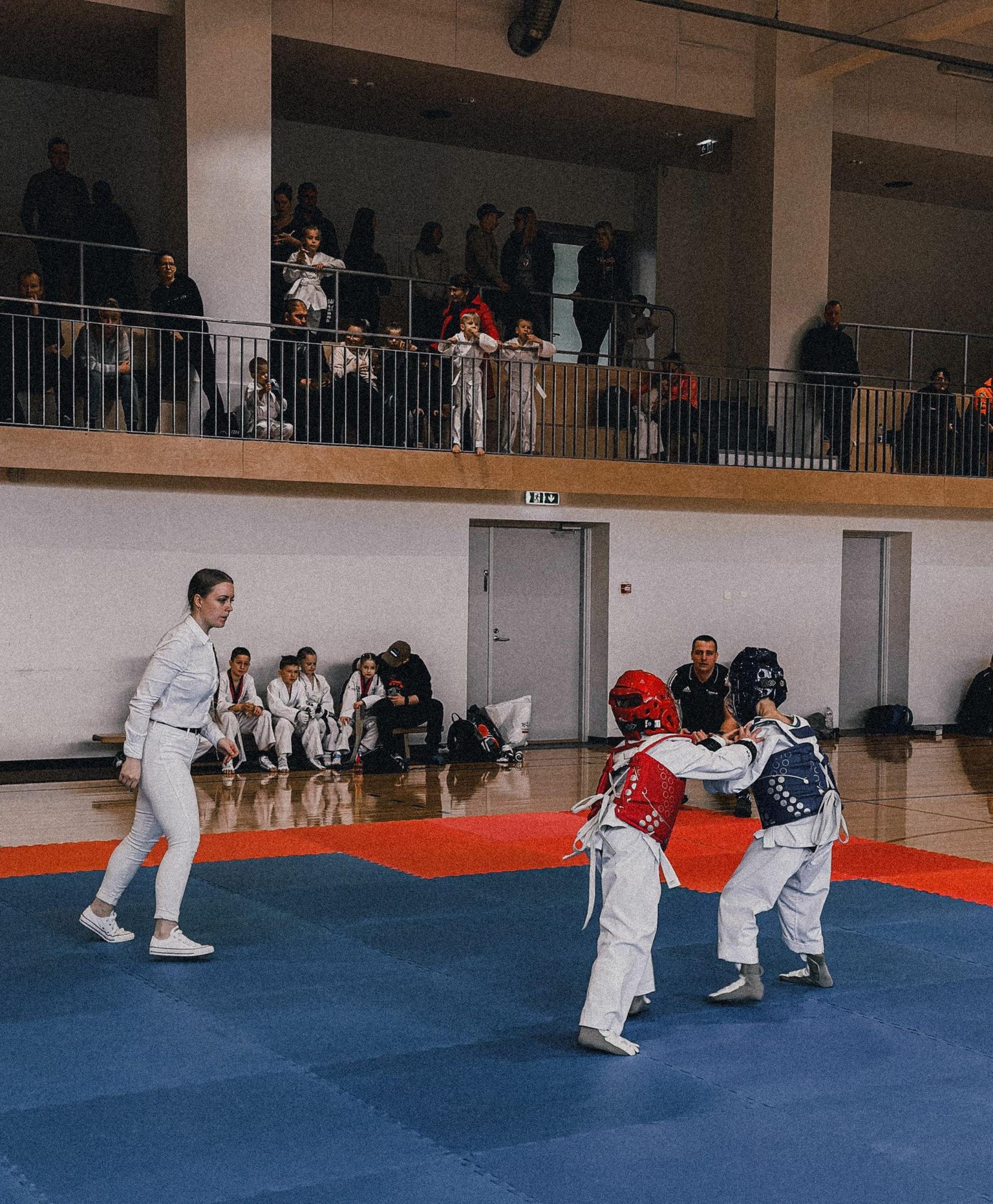Lääne-Virumaa laste taekwondo meistrivõistlused Aseris.