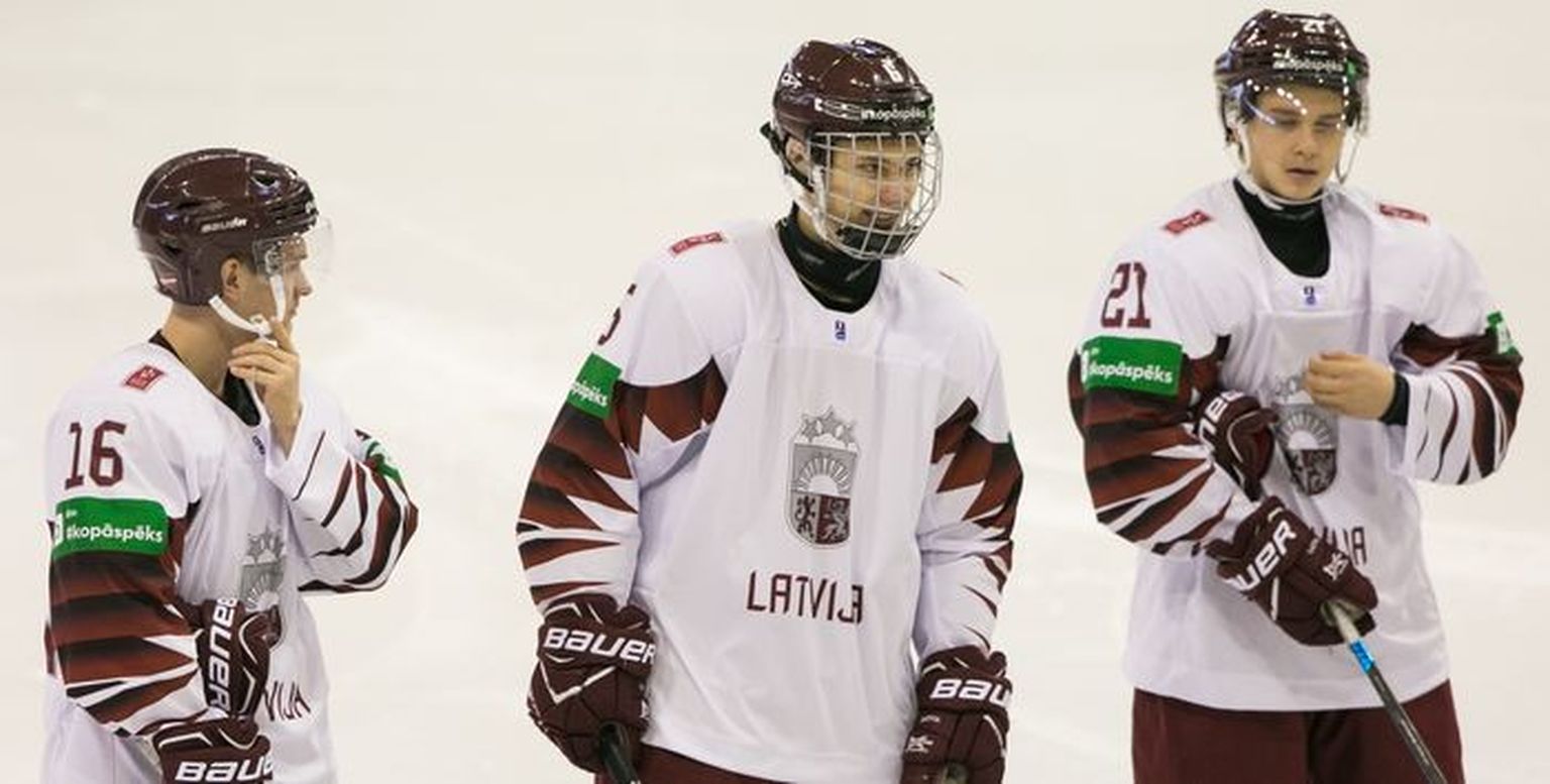 Latvijas U-20 izlases hokejisti