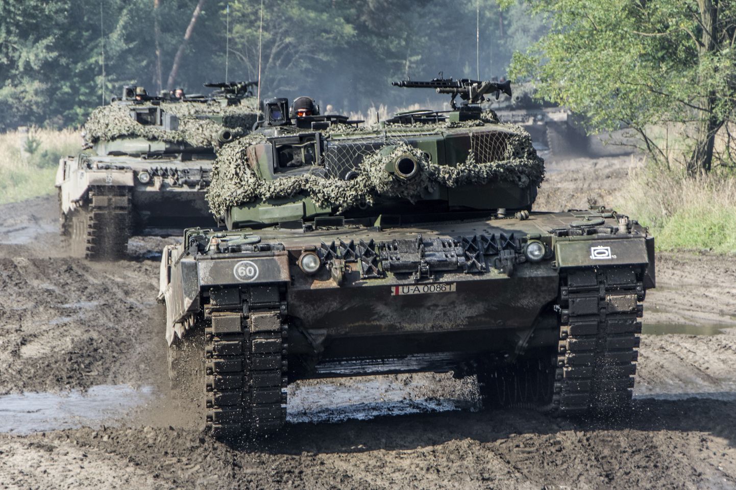 Tankid Leopard 2A4 Poolas 15. september 2013.