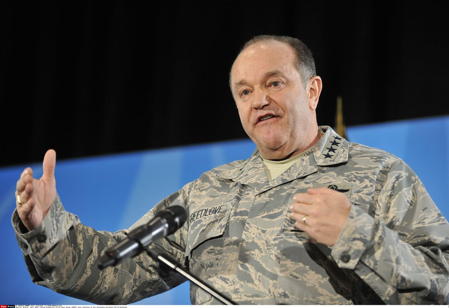 NATO Euroopa vägede (SACEUR) ülemjuhataja kindral Philip Breedlove.