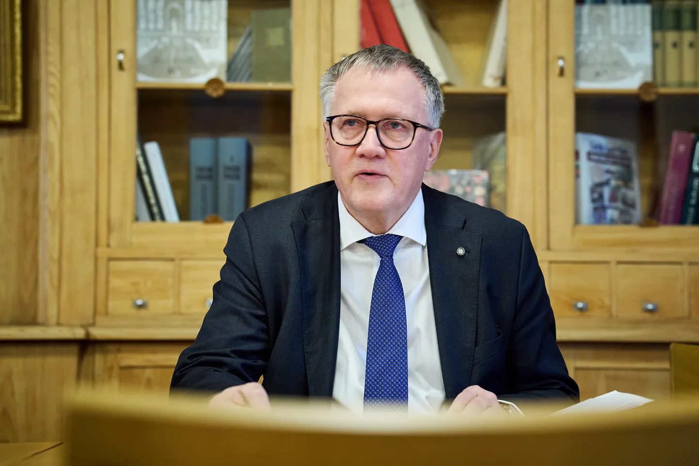 Finanšu ministrs Arvils Ašeradens
