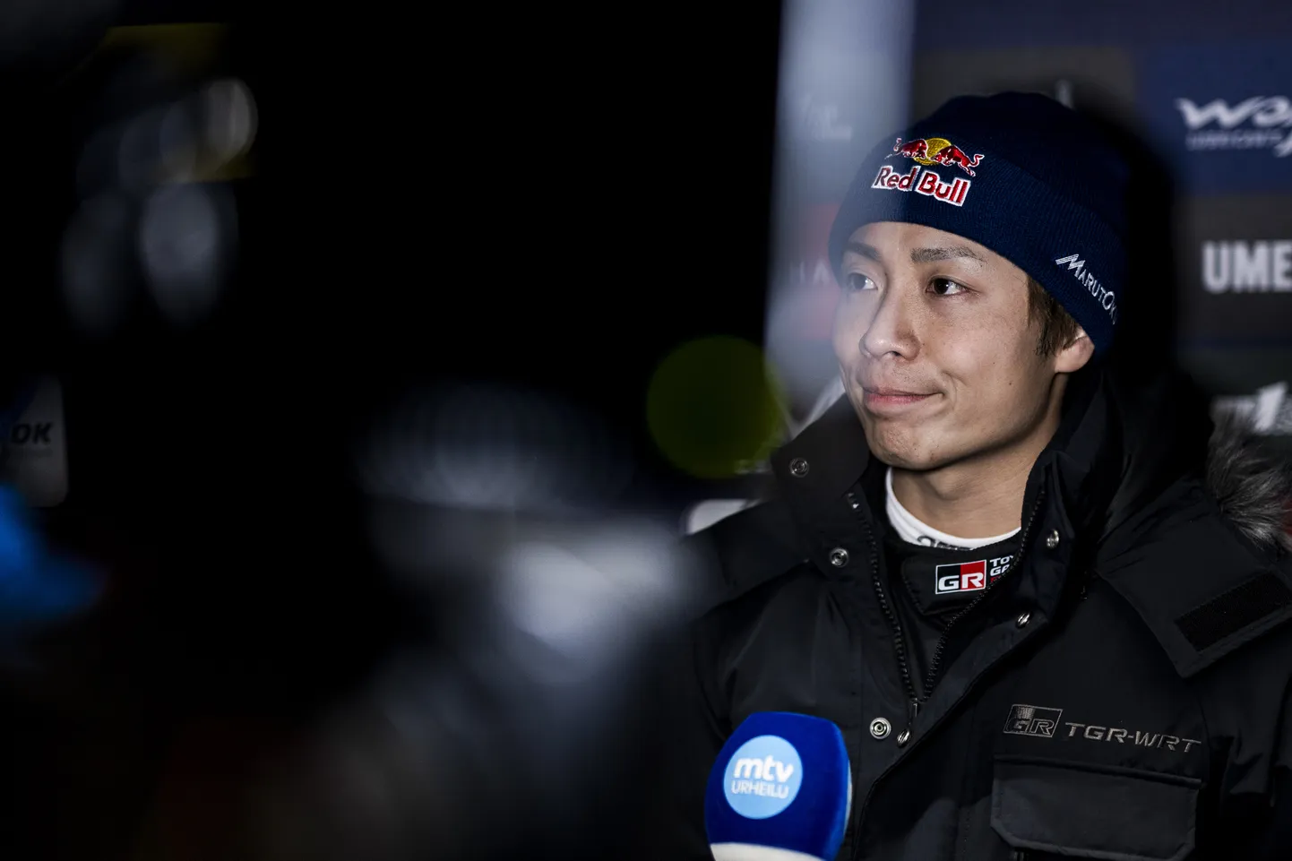 Toyota sõitja Takamoto Katsuta.