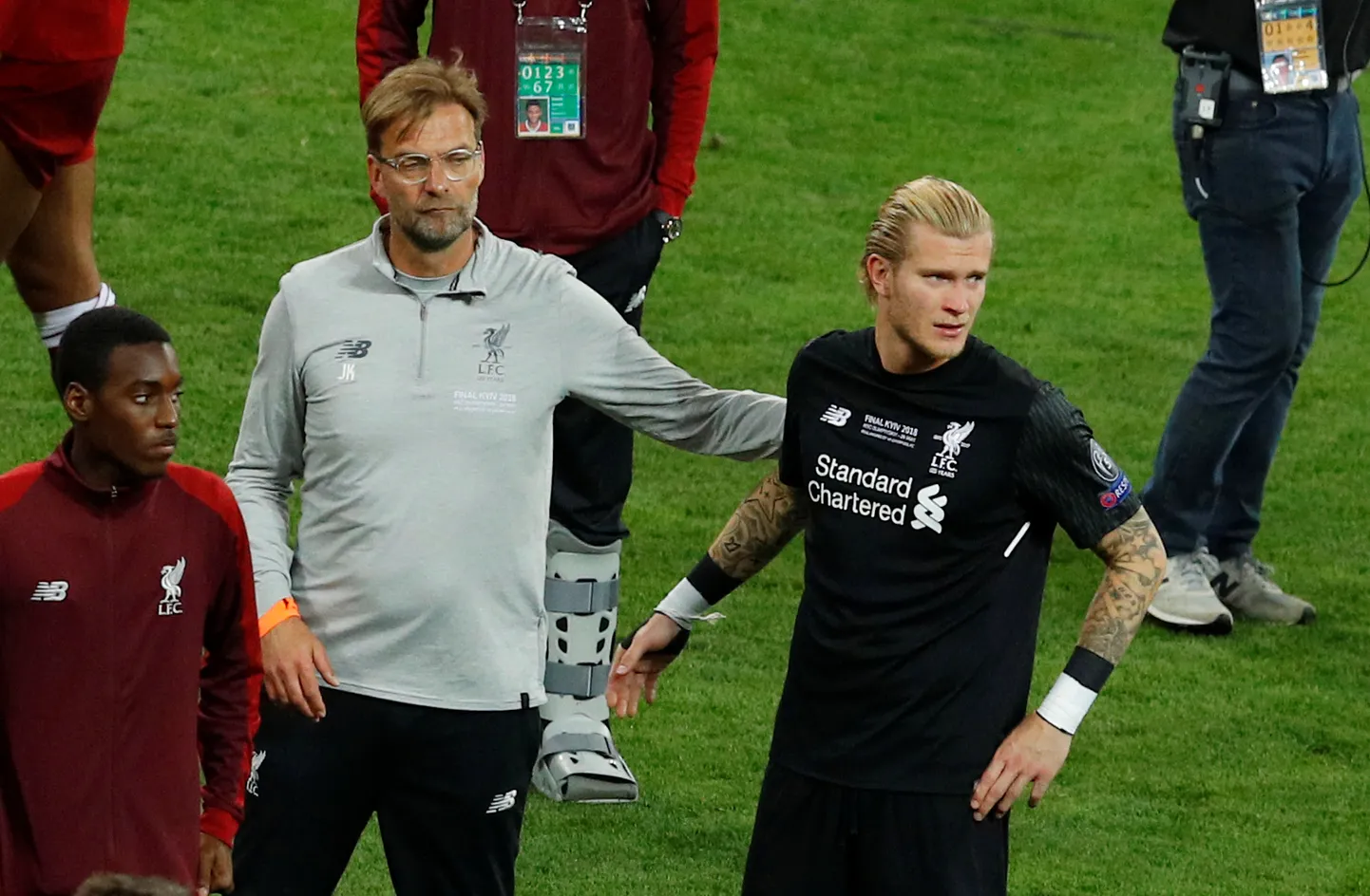 Jürgen Klopp lohutab Meistrite liiga finaalis ebaõnnestunud Loris Kariust