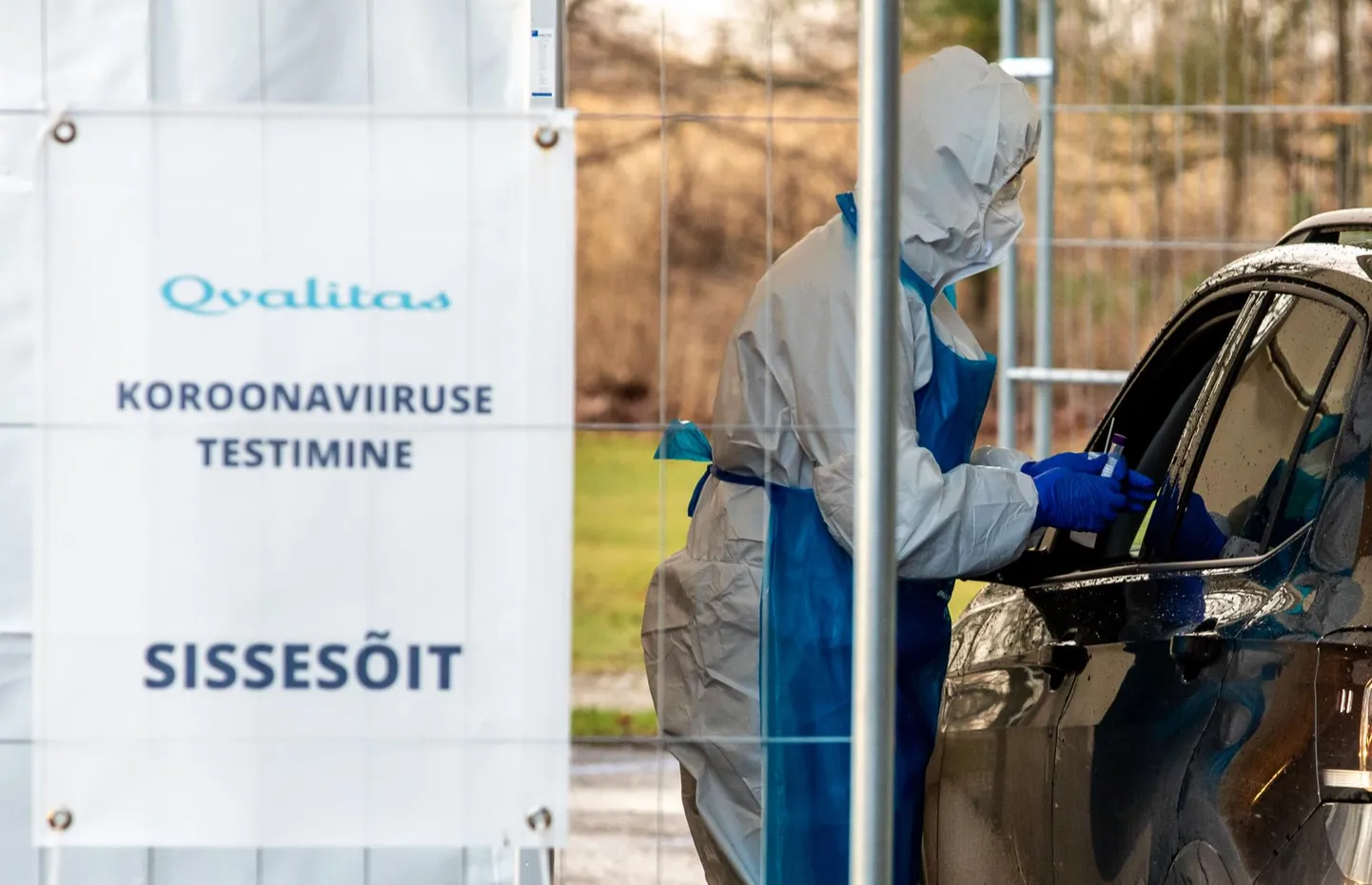 Sissesõidumeetodil testimine Pärnu ranna rajoonis.